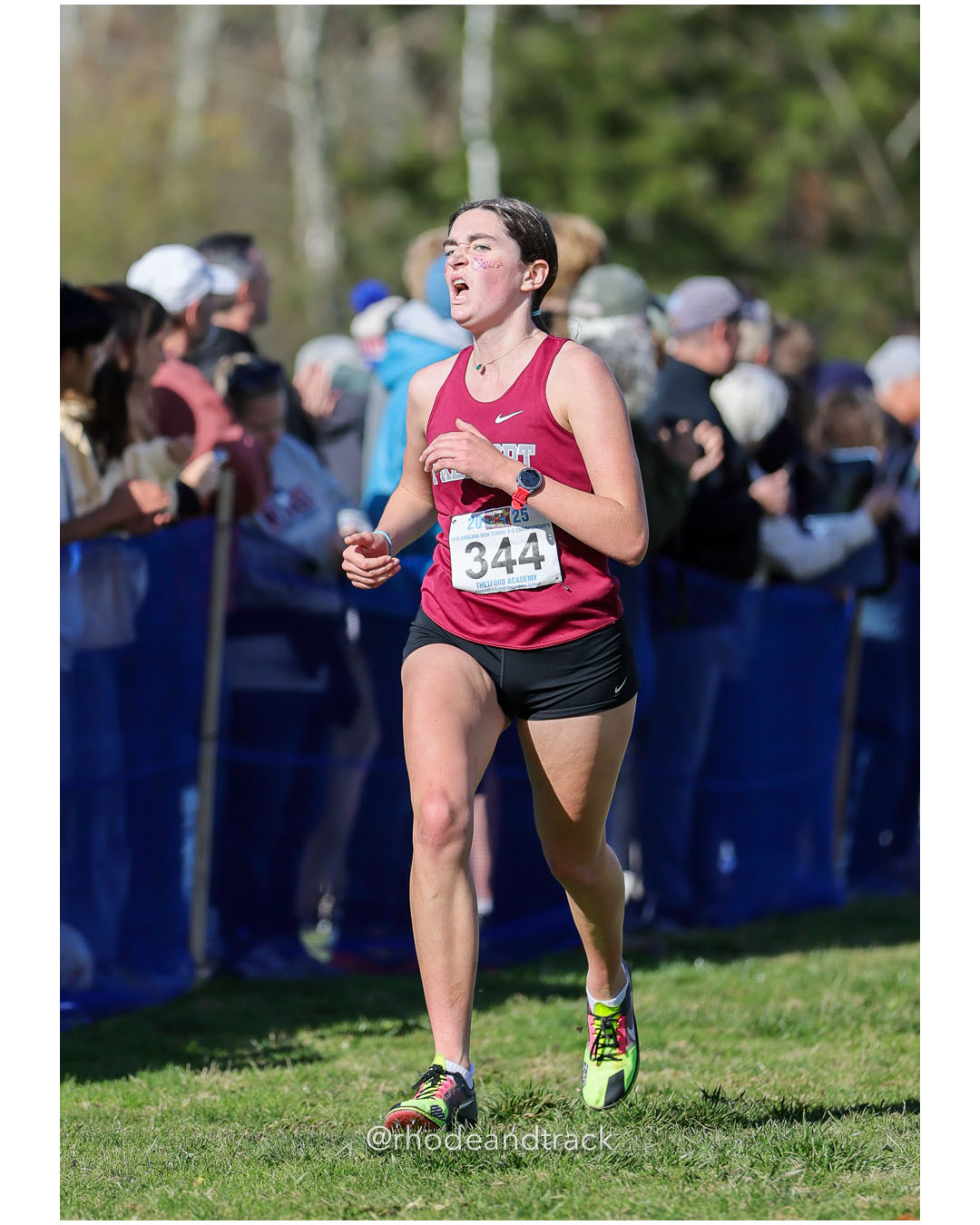 Lucy Huggett, Freeport High School, P27, 20:06.00 - New England Cross Country State Championship - Thetford Vt - November 8, 2025 File: ./dir-1-Girls-Championship/251108-2025-New England-Cross-Country-Championships-Thetford-VT-231-296A4203.jpg Lucy Huggett, Freeport High School, P27, 20:06.00 - New England Cross Country State Championship - Thetford Vt - November 8, 2025 – 2025 Ne…